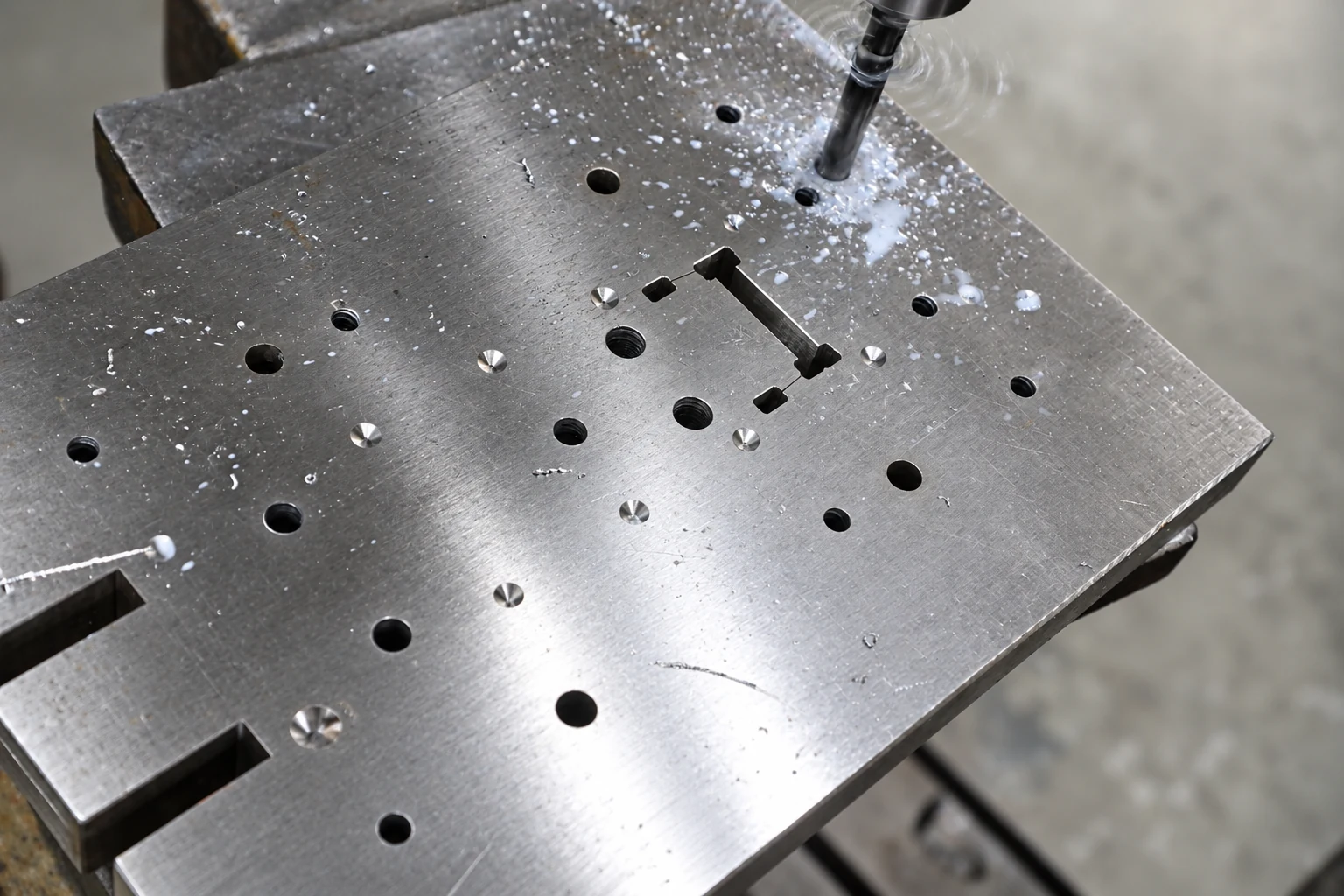 Machining of die components at Ruishuo